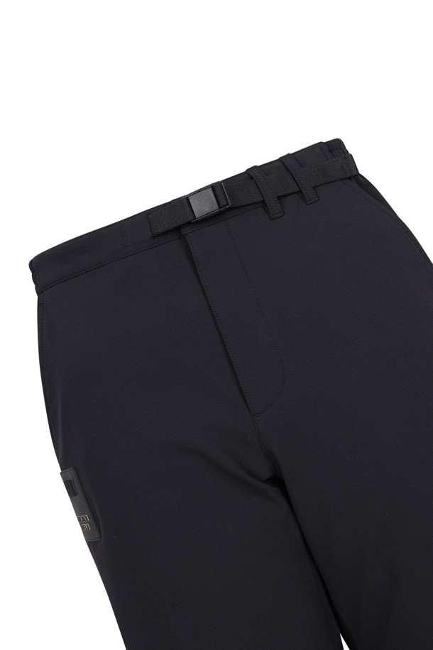 Golden Bear - 캐주얼팬츠 - (MEN) Bonded Fabric Tapered Fit Pants(Black)