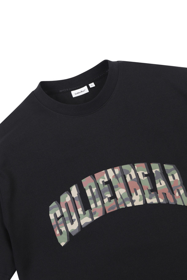 Golden Bear - 반팔티셔츠 - Camo Bear Arch Logo T-shirt