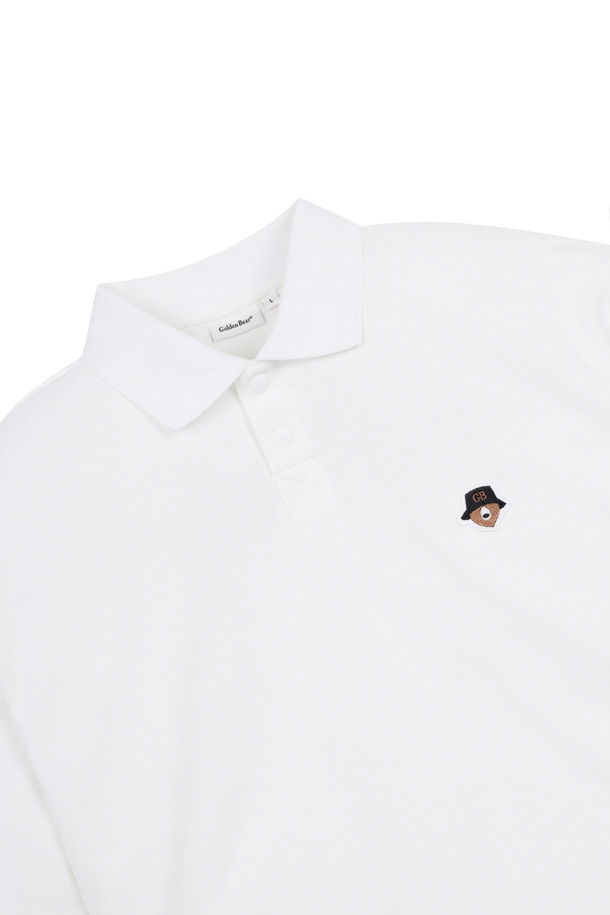 Golden Bear - 반팔티셔츠 - [Re-Order](MEN) PAR3 Graphic EMB Pique Shirt