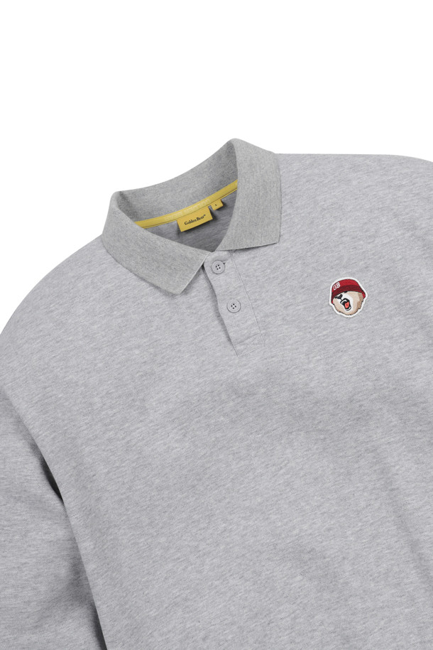 Golden Bear - 스웻셔츠 - (UNI) Essential Knit Collar Sweatshirt(Grey)