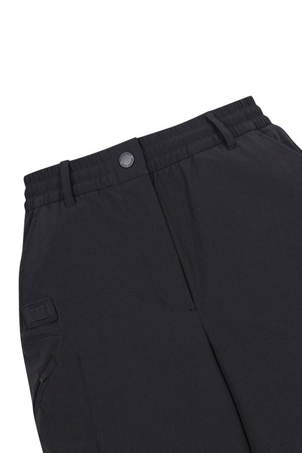 Golden Bear - 쇼트팬츠 - (WOMEN) Zipper Cargo Shorts(Black)