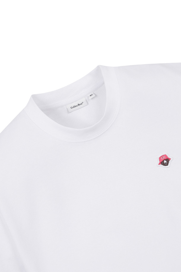 Golden Bear - 반소매 티셔츠 - [리오더] New Printed Logo T-shirt (For women)