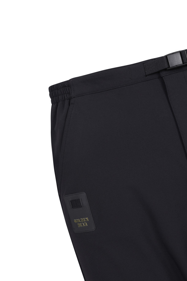 Golden Bear - 캐주얼팬츠 - (MEN) Bonded Fabric Tapered Fit Pants(Black)