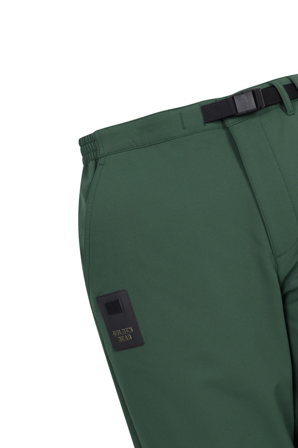 Golden Bear - 캐주얼팬츠 - (MEN) Bonded Fabric Tapered Fit Pants(Green)