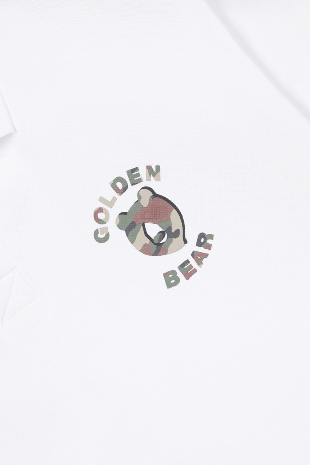 Golden Bear - 반팔티셔츠 - Camo Bear Small Chest logo Collar T-shirt