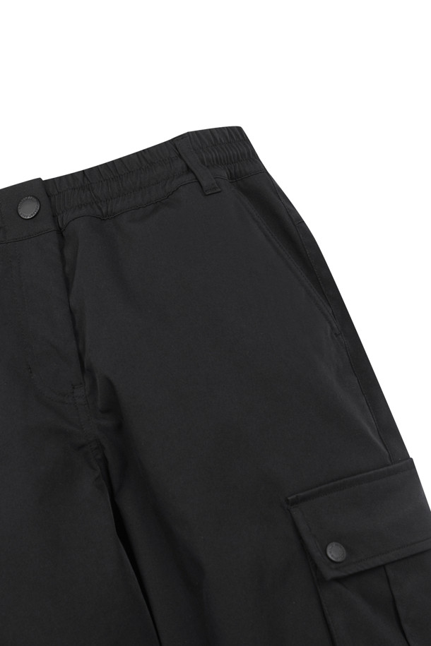 Golden Bear - 롱/미디팬츠 - Cargo Pocket Straight-fit Pants (for Women)