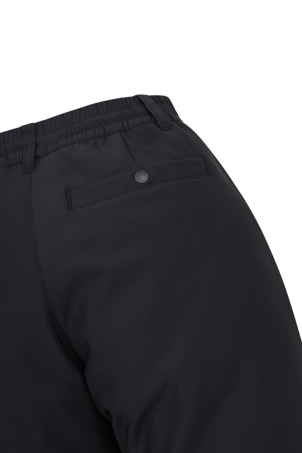 Golden Bear - 롱/미디팬츠 - (WOMEN) Bonding Semi Jogger Pants(Black)					