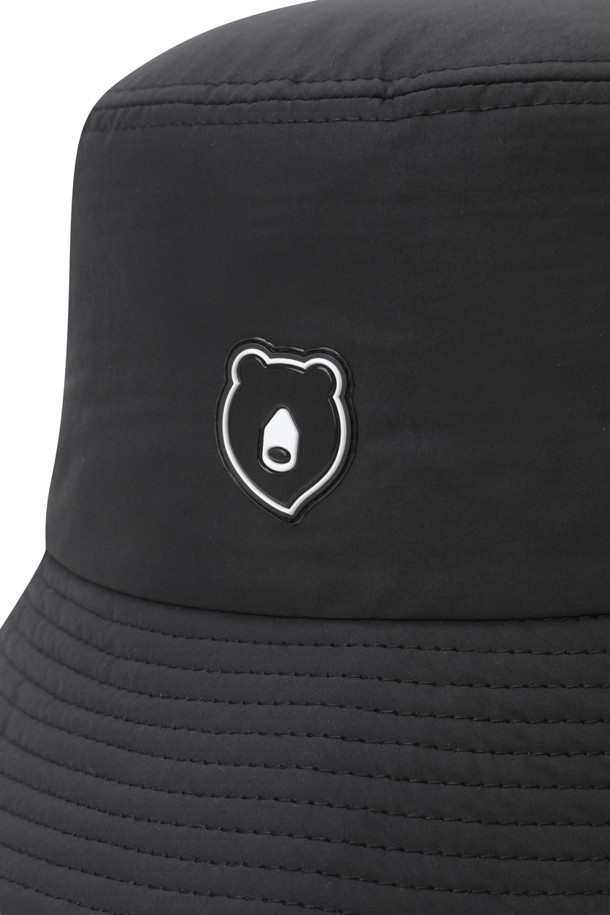 Golden Bear - 모자 - (UNI) Detachable Earflap Bucket Hat(Black)