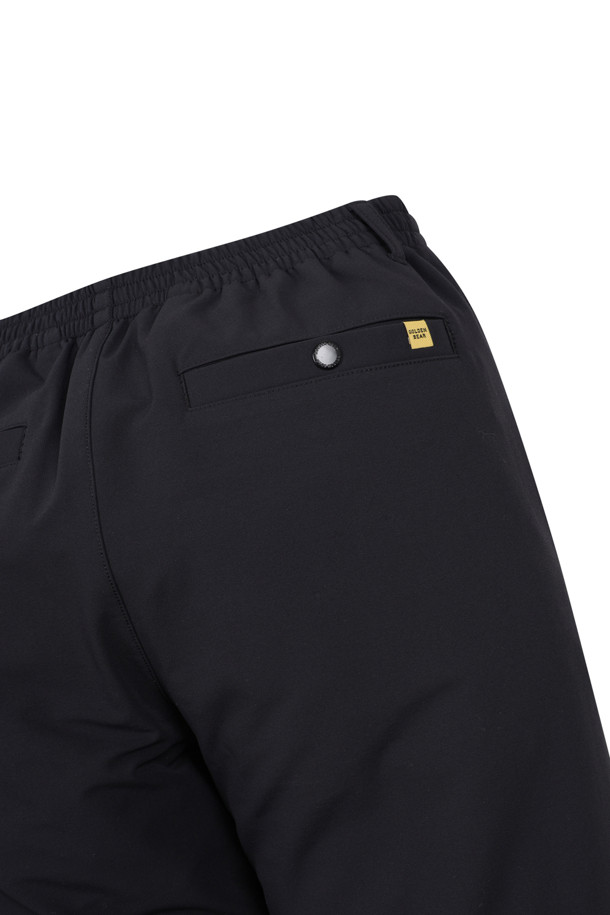 Golden Bear - 캐주얼팬츠 - (MEN) Bonded Fabric Tapered Fit Pants(Black)