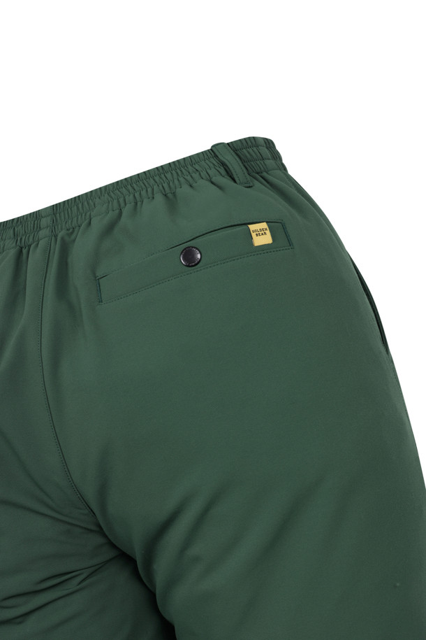 Golden Bear - 캐주얼팬츠 - (MEN) Bonded Fabric Tapered Fit Pants(Green)