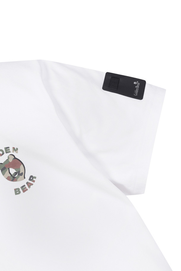 Golden Bear - 반팔티셔츠 - Camo Bear Small Chest logo Collar T-shirt