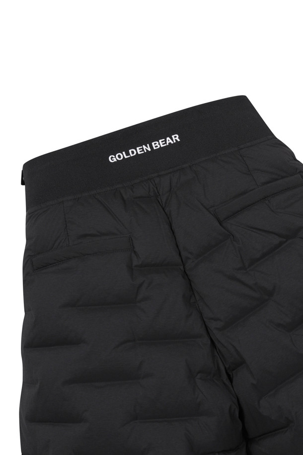 Golden Bear - 하프팬츠 - (WOMEN) Tube Down Banding Shorts(Black)