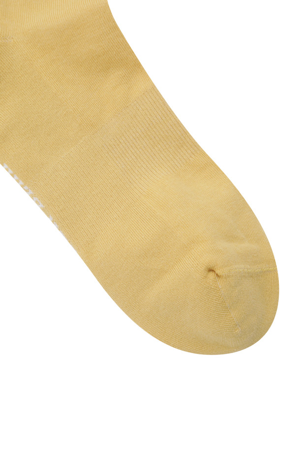 Golden Bear - 양말 - (UNI) Striped Jacquard V Bear Logo Socks(Yellow)