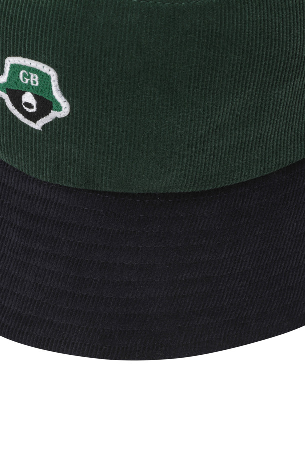 Golden Bear - 모자 - (UNI) Corduroy Bucket Hat(Green)