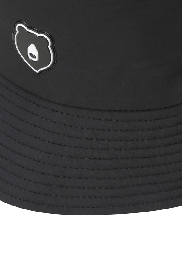 Golden Bear - 모자 - (UNI) Detachable Earflap Bucket Hat(Black)