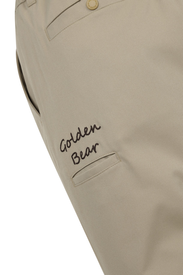 Golden Bear - 캐주얼팬츠 - (MEN) EMB logo Straight Pants