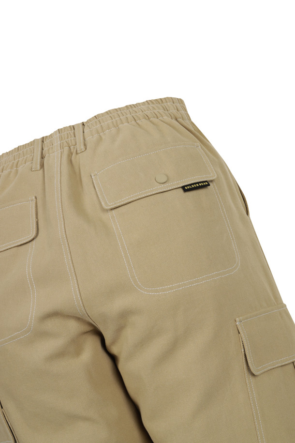 Golden Bear - 캐주얼팬츠 - (MEN) 6 Pocket Straight Pants(Beige)