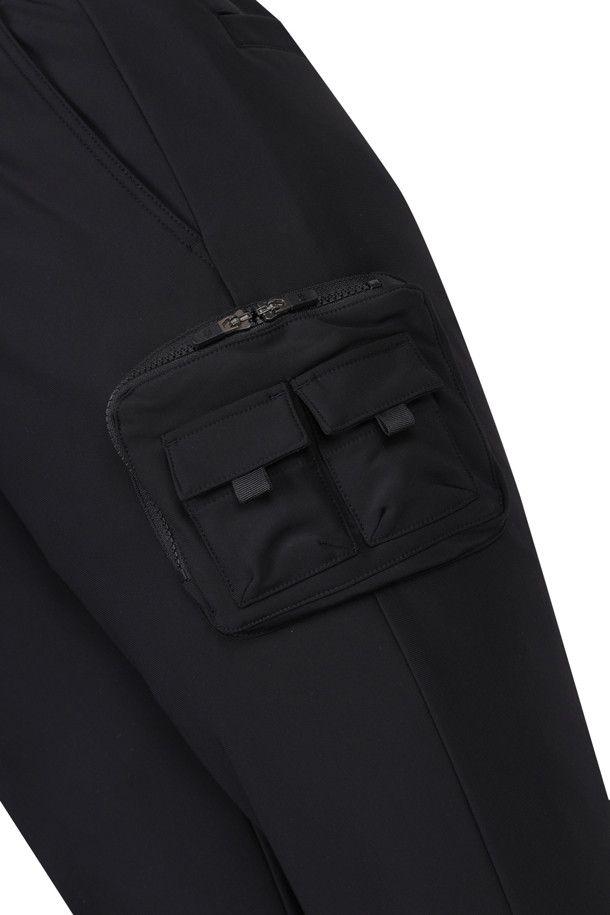 Golden Bear - 캐주얼팬츠 - (MEN) Bonded Fabric Cargo Pants(Black)