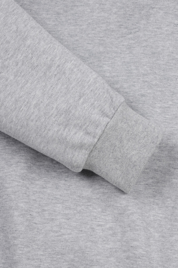 Golden Bear - 스웻셔츠 - (UNI) Essential Knit Collar Sweatshirt(Grey)