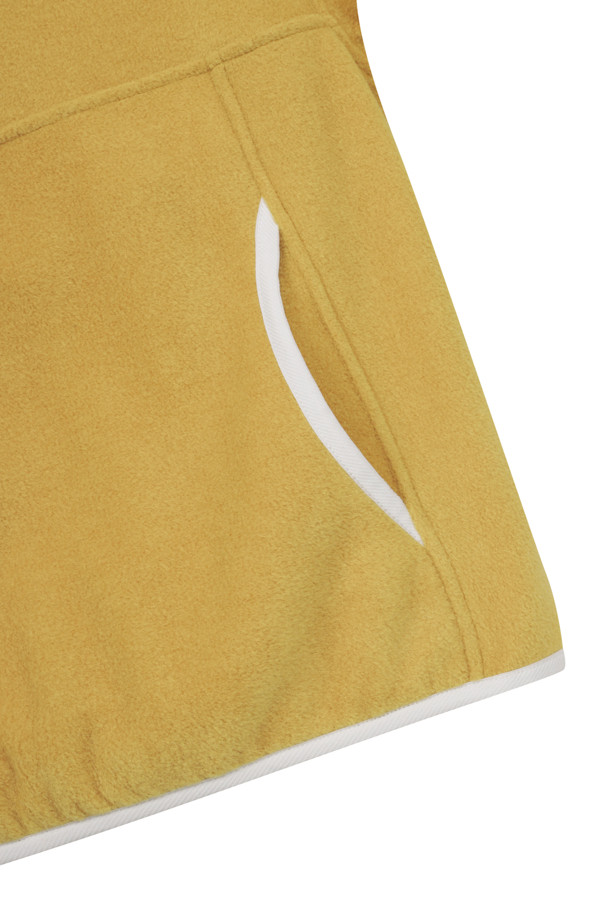 Golden Bear - 스웻셔츠 - (WOMEN) Button Neck Fleece SweatShirt(Yellow)