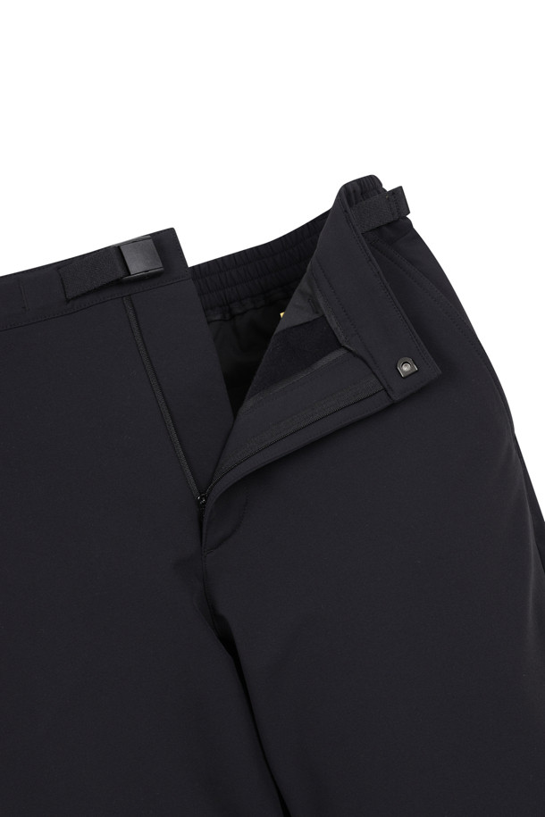 Golden Bear - 캐주얼팬츠 - (MEN) Bonded Fabric Tapered Fit Pants(Black)