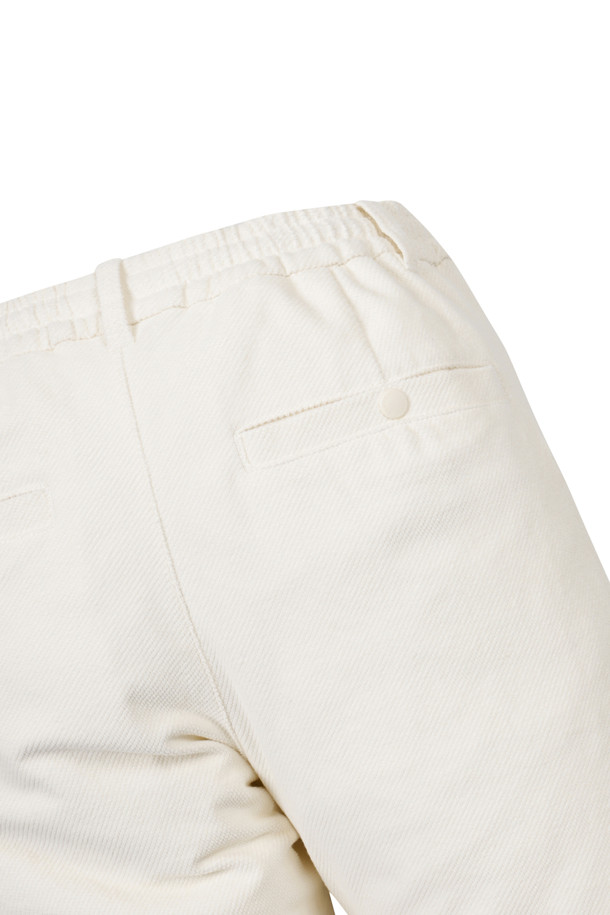 Golden Bear - 캐주얼팬츠 - (MEN) Bonded Corduroy Jogger Pants(Ivory)