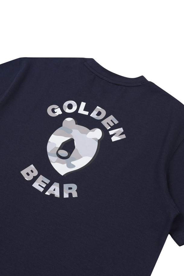 Golden Bear - 반팔티셔츠 - Camo Bear Graphic T-shirt