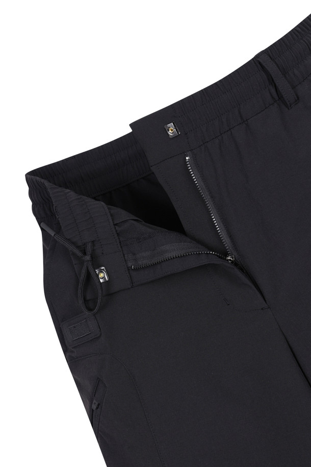 Golden Bear - 쇼트팬츠 - (WOMEN) Zipper Cargo Shorts(Black)