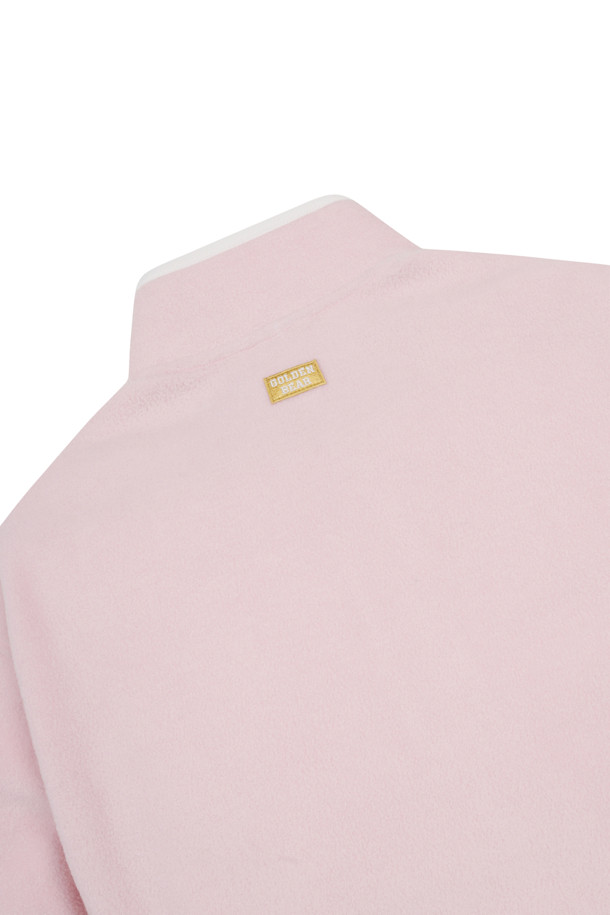 Golden Bear - 스웻셔츠 - (WOMEN) Button Neck Fleece SweatShirt(Pink)