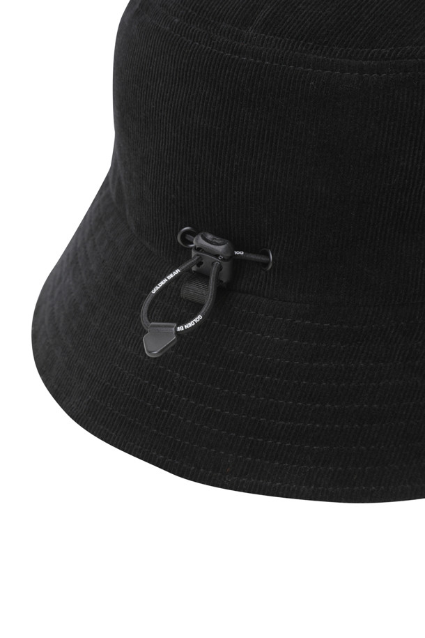 Golden Bear - 모자 - (UNI) Corduroy Bucket Hat(Black)