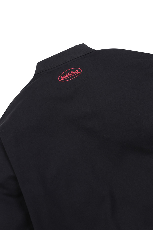 Golden Bear - 티셔츠/셔츠 - Oval Logo Collar Sweatshirt