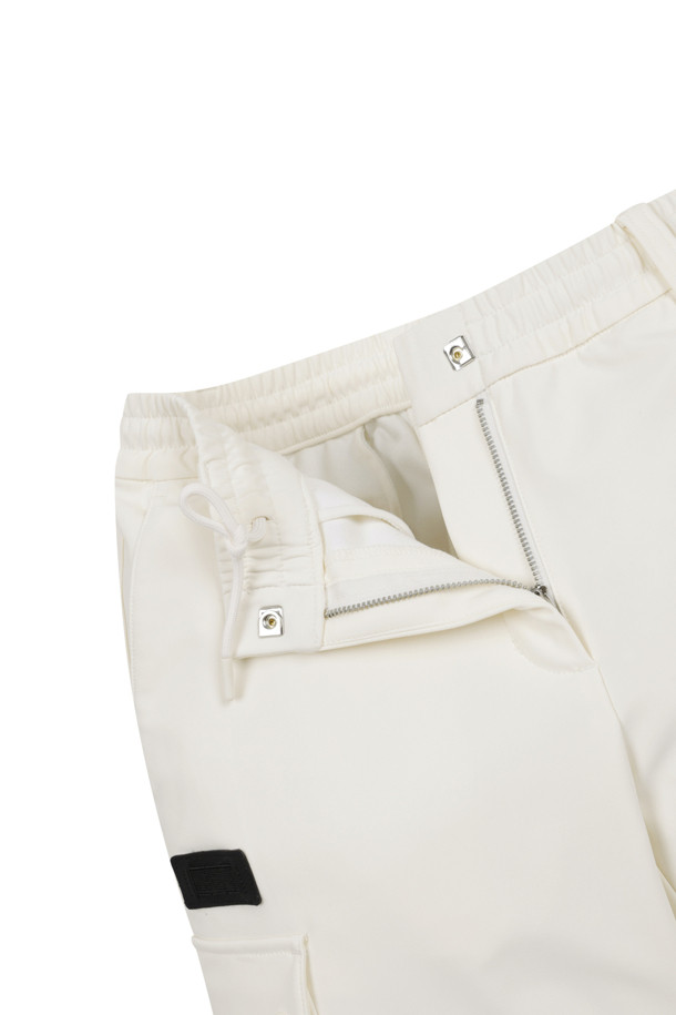 Golden Bear - 롱/미디팬츠 - (WOMEN) Bonding Jogger Pants(Ivory)