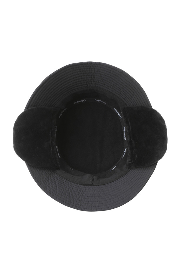 Golden Bear - 모자 - (UNI) Detachable Earflap Bucket Hat(Black)