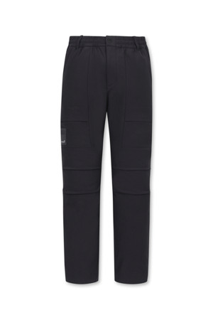 (MEN) Tapered Fit Tricot Pants(Black)