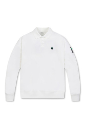 Oval Logo Collar Sweatshirt