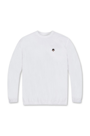 Back Number Woven Sweatshirt