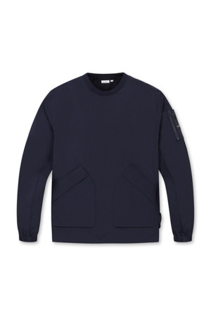 Out-pocket Crewneck Sweatshirt