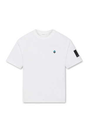 (MEN) Fan Graphic printed T-shirt(White)