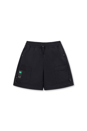 Side Pocket String Woven Shorts (for Women)