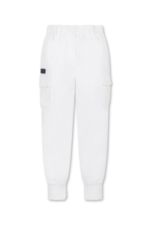 (WOMEN) Stretch Cargo Jogger Pants(Ivory)