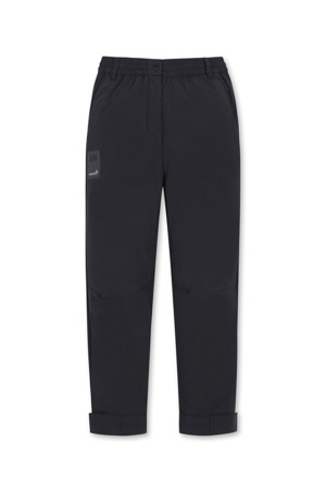 (WOMEN) Bonding Semi Jogger Pants(Black)					