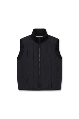 Slash Cut Pattern Padded Vest (for Women)