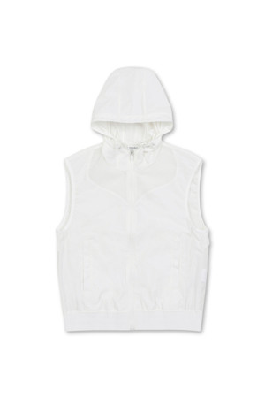 Mesh Hybrid Full-zip Hoody Vest (for women)