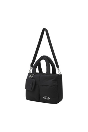 (WOMEN) Padded 2way Totebag(Black)