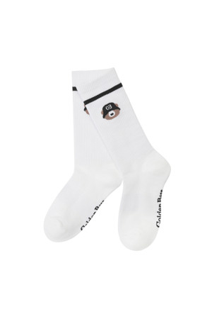 (WOMEN) New Bear Logo Socks