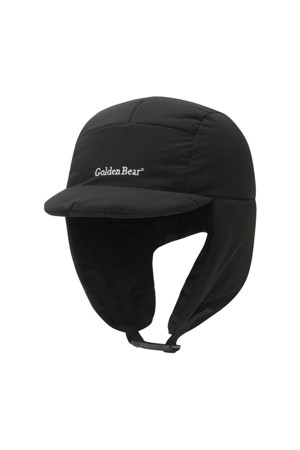 (WOMEN) Padded Trapper Ballcap(Black)