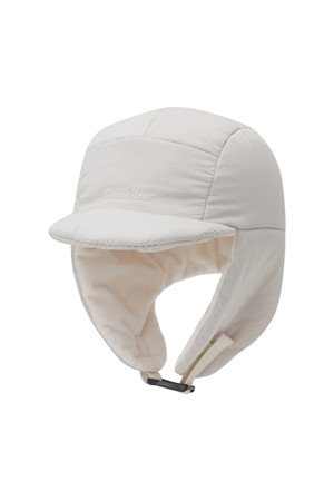 (WOMEN) Padded Trapper Ballcap(Ivory)