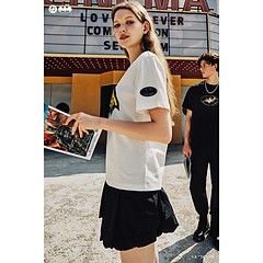 (W)(GOLDEN BEAR X BATMAN) 사이드 아웃포켓 벌룬 스커트-a