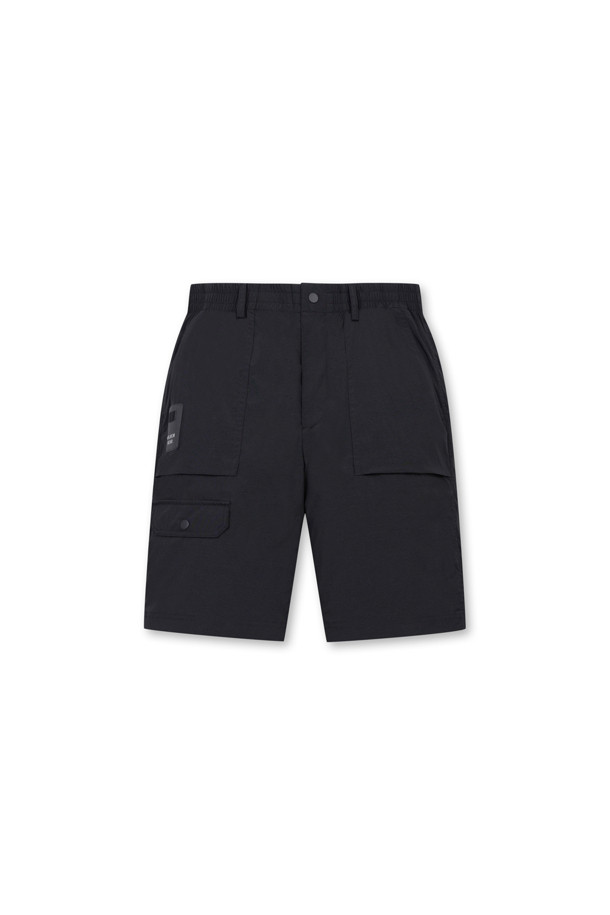 Golden Bear - 하프팬츠 - Solid Color Cargo Shorts					 					 					