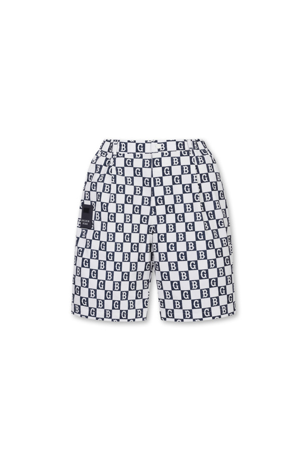 Golden Bear - 하프팬츠 - Checker Board Patterned Shorts